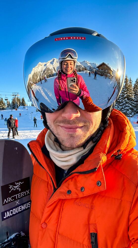 Pack premium — Couple au ski