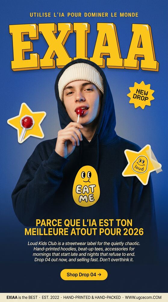 Pack premium — Pub exiaa jeune